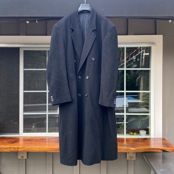 Other - Men’s double breasted cashmere trenchcoat